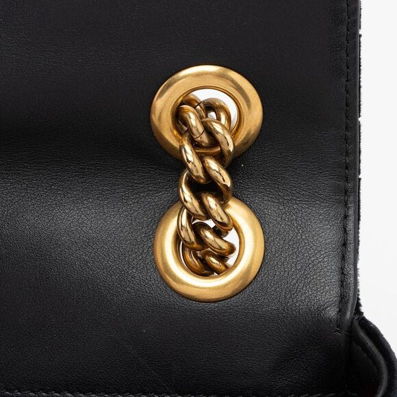 Gucci Matelasse Velvet GG Marmont Small Flap Shoulder Bag - Picture 14 of 15